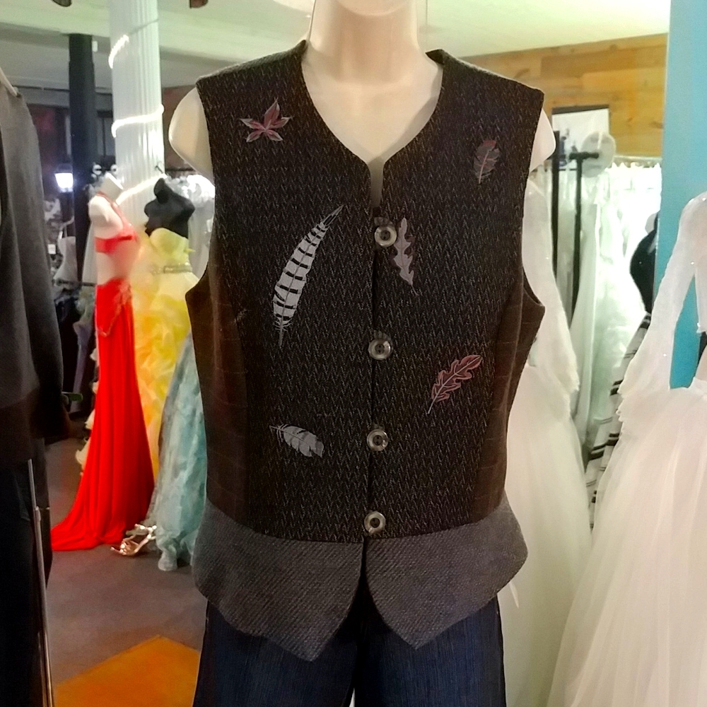 NWOT Ciel Bleu Vest